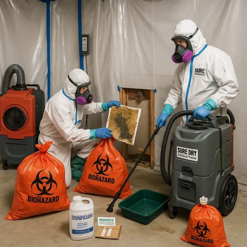 Contaminated Water Handling Protocols process in Dublin, TX
