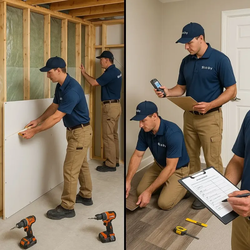 Repairs and Reconstruction process in Dublin, TX