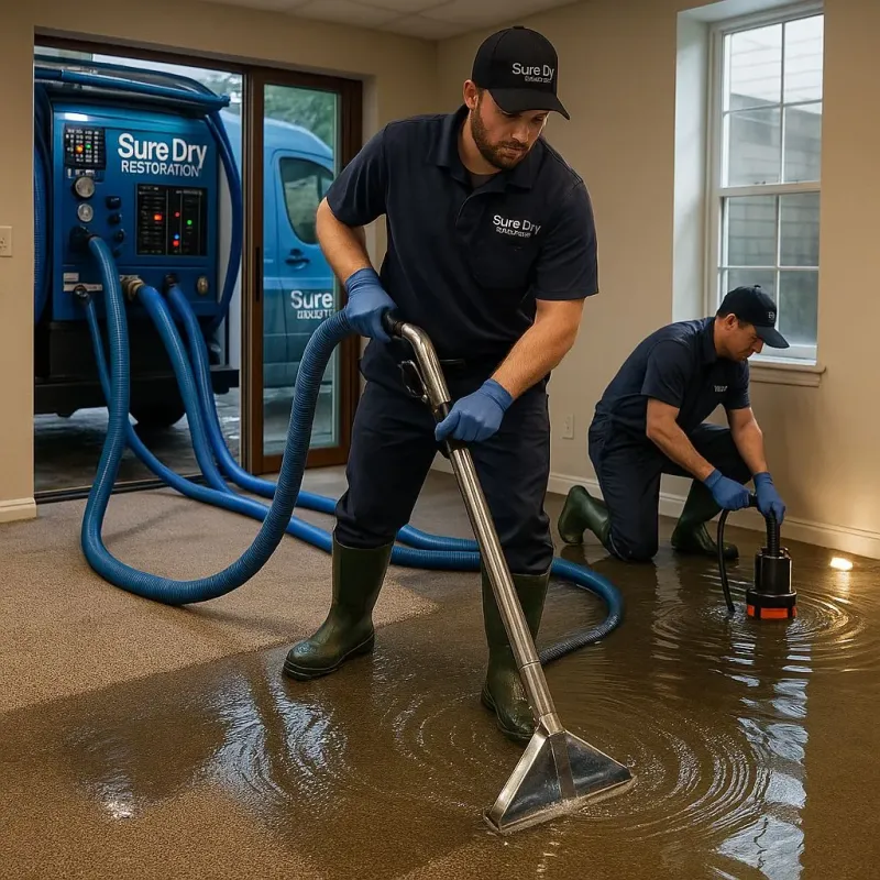 Water Extraction and Removal process in Dublin, TX